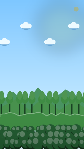 Forest 3D theme