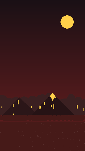 Volcanic Lava pixel theme
