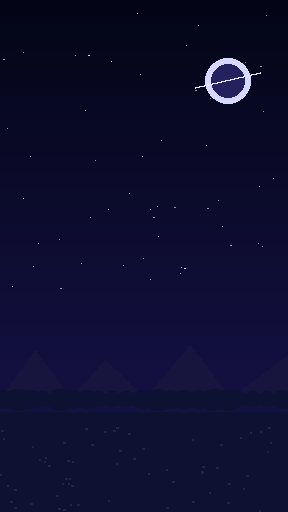 Space Galaxy pixel theme
