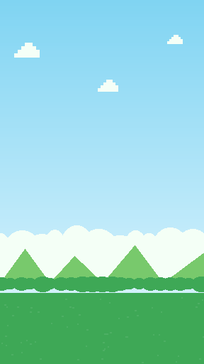 Spring Meadow pixel theme