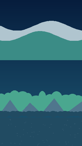 Arctic Aurora pixel theme